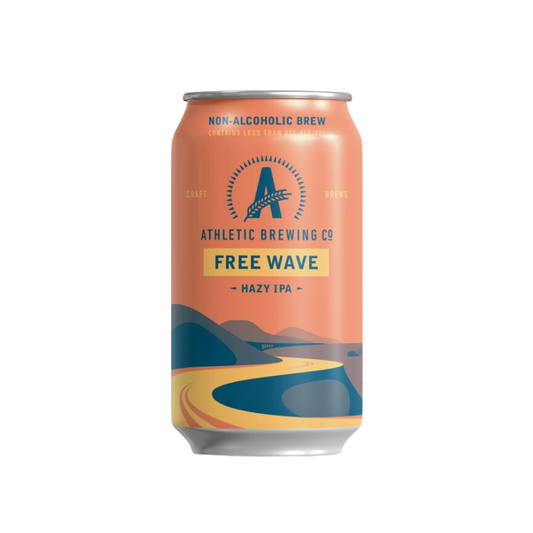 Athletic Brewing Free Wave Hazy Non-Alcoholic IPA