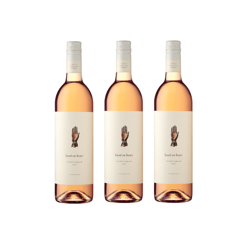 Hand on Heart Non-Alcoholic Rose 750 ML